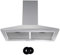 Cookology 70cm Extractor Fan, Chimney Cooker Hood in Stainless Steel & Filters