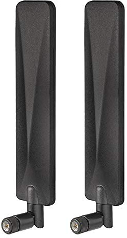 Bingfu 4G LTE Antenna 9dBi SMA Male Cellular Antenna (2-Pack) Compatible with Spypoint Flex Trail Game Camera Wireless CPE Router Hotspot Cellular Gateway Industrial IoT Router Outdoor Security Camera