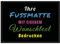 PR Print Royal Fußmatte mit Wunschtext beschriften - Verschiedene Größen bis 120 cm - Fußabtreter Bedrucken mit Spruch - viele Hintergründe - rutschfest, 75 x 50 cm mit Gummirand