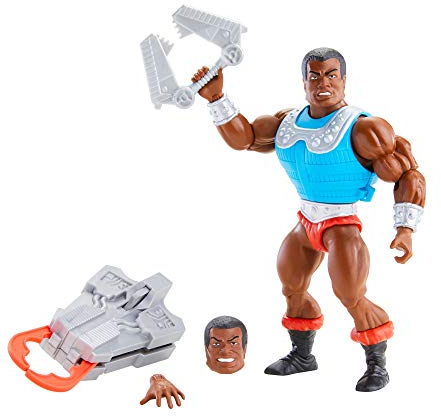 Masters of the Universe GVL79 - Origins Deluxe Clamp Champ, ca. 14 cm große Actionfigur, Figuren zum Spielen und Sammeln, Geschenk für 6- bis 10-Jährige und erwachsene Sammler