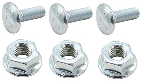 SECURA Set Vis/Ecrous pour support de lame compatible avec Snapper E125LT TC Tracteur de pelouse