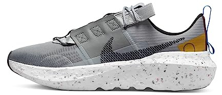Nike Crater Impact SE, Herren-Sneaker, Particle Grey/Black-LT Smoke Grau, 45 EU