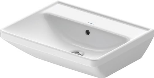 Duravit Waschtisch D-Neo 55x44cm, o. Hahnl., we, ÜL, Hahnloch, we