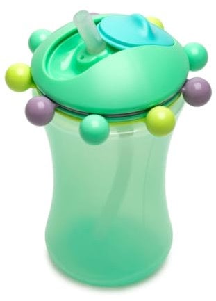 melii Gobelet en paille Abacus pour enfant et bébé 326 g (menthe)