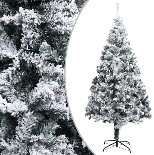 Künstlicher Weihnachtsbaum Beschneit, Mogou Tannenbaum Künstlich, Christmas Tree, Tannenbaum Deko, Weihnachtsbäume, Grün 400 cm PVC
