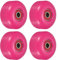 PATIKIL 4 Stück 52mm Longboard Rollen mit Lager ABEC-9 Skateboard Rad Straße Rollen für Skateboards Cruiser Räder Ersatz 95A Rot