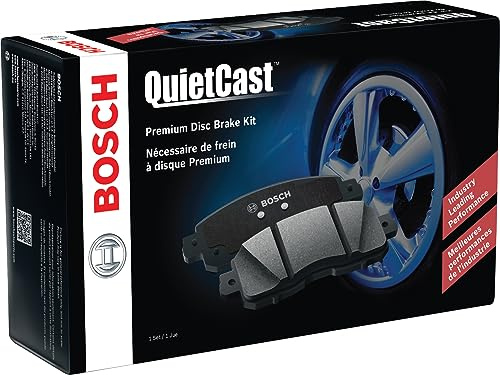 BOSCH BC2299 QuietCast Premium Ceramic Disc Brake Pad Set - Compatible with Select Hyundai Sonata, Tucson; Kia K5, Sportage; REAR