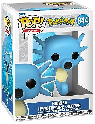 Funko Pop! Games: Pokemon - Horsea - Seeper - Vinyl-Sammelfigur - Geschenkidee - Offizielle Handelswaren - Spielzeug Für Kinder und Erwachsene - Video Games Fans - Modellfigur Für Sammler und Display