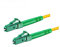 CONBIC LWL Glasfaser-Kabel – OS2 gelb, LC/APC-LC/APC, Simplex 9/125 Patchkabel G.657.A2 – Lichtwellenleiter Meterauswahl (6m) + FREE LCA ADAPTER
