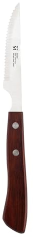 San Ignacio Cuchillo chuletero 10cm acero inoxidable Pakka