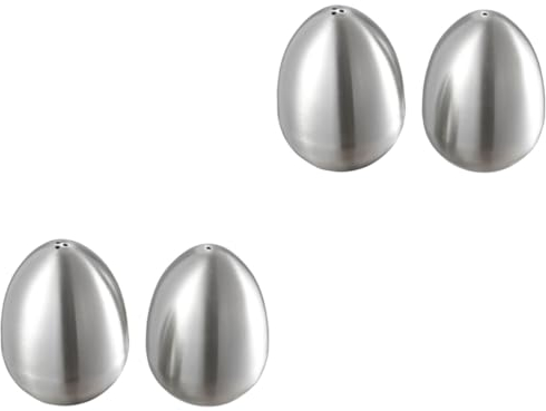 Alipis 4piezas Azucarero y Acero Inoxidable Diseño De Para Condimentos y Especias Para Cocina y Decoración De