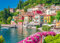 Lake Como Jigsaw Puzzles Age 14+ for Adults 1000 Jigsaws Lombard Village of Lovers 1000 Piece Jigsaw Puzzles for Adults Gifts