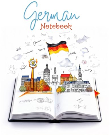 German Notebook - (8.5x11 Inch): Learning Series Material