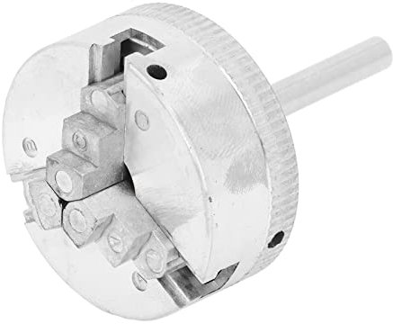 3-Backen-Drehfutter, Manuelles Spannfutter, 3-Backenfutter-Set, Selbstzentrierende Drehfutterplatte mit M 12 X 1 Pleuelstange, 10–35 Mm Klemmung