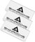 SkinRocks 3mm Plexi Ski Wachs-Abziehklinge 3er Set - Perfekte Pflege für Ski