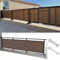 Recinzione Copertura 200 x 400 cm Ombreggiante Privacy, Leggera e Durevole, Telo Balcone Ringhiera Paravento per Balconi con Fascette e Funi, per Giardino, Piscina, Marrone