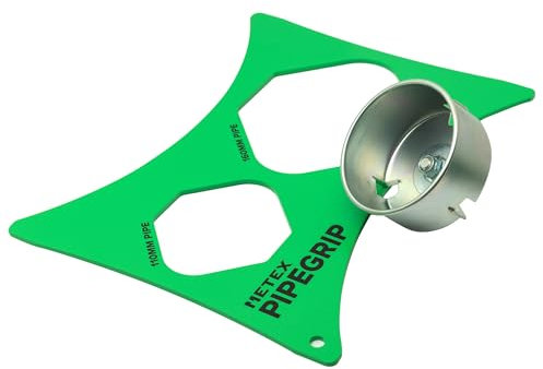 Metex Chamf & PipeGrip Drainage Tool Bundle - 110mm PVC Plastic Soil Drainage Pipe Chamfer Tool with Pipe Clamp for 110mm & 160mm Drain & Soil Pipes