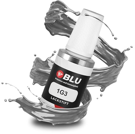 BLU Auto Lackstift Grau kompatibel für Toyota 1G3 Grey Metallic | Auto Lack Reparatur Ausbesserungslack