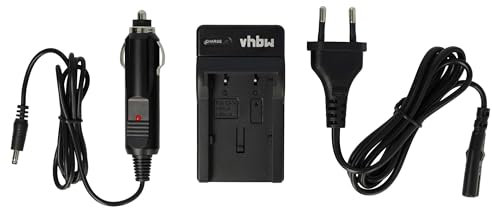 vhbw Ladegerät kompatibel mit Canon MV6iMC, MV800, MV830, MV830i, MV850i, MV890, MV900, MV930, MV950 Kamera Camcorder Action Cam-Akku - Ladeschale