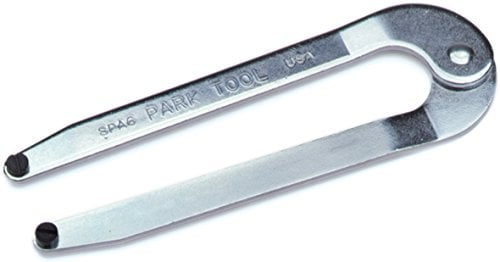 Park Tool SPA-6 Adjustable Pin Spanner Tool, Schwarz