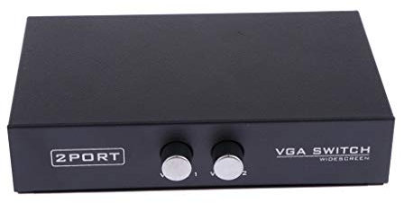 Conmutador con 2 Puertos para Monitor VGA