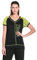 Zumba Fitness Damen Message In a Bubble T-Shirt Top, Sew Black, XS
