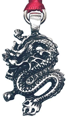 Chinesischer Drache aus Zinn, Weihnachtsdekoration und Urlaubsdekoration