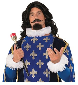 Bristol Novelty Ensemble d’Accessoires pour Costume de la Renaissance avec Fraise et Manchettes, F76848, Multi-Colour, Taille Unique Halloween