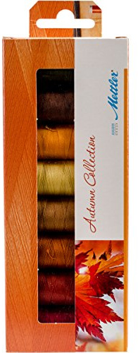 Mettler-Seide Finish Baumwolle Gewinde Geschenk Pack 8/pkg-Autumn