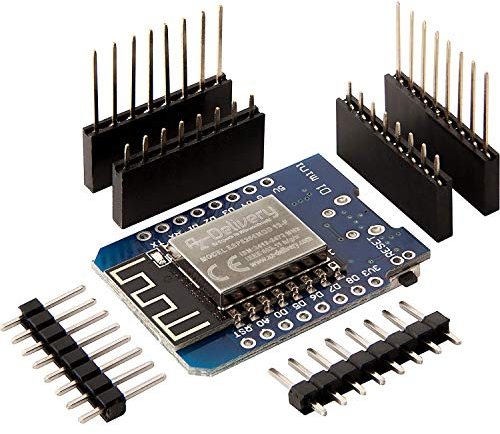 AZDelivery D1 Mini NodeMcu mit ESP8266-12F WLAN Module CH340G Lua kompatibel mit Arduino inklusive E-Book!
