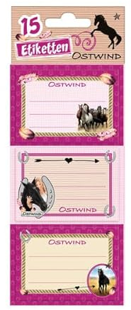 Ostwind: Etiketten für Hefte