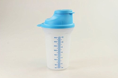 TUPPERWARE Backen Mix-Fix klein 350 ml hellblau Shaky Küchenhelfer Shake It