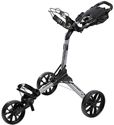 Bag Boy BagBoy Nitron Golf Push Cart, Silber/schwarz