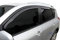 J&J AUTOMOTIVE | Windabweiser Passend Für Rav4 3, 2006-2012, Heko Regenabweiser, Getönt, Set 4-Teilig, Vorne und Hinten, Aerodynamisch