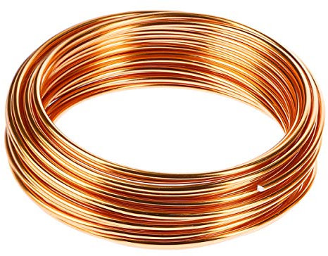 mumbi 31442 alambre artesanal 10m cobre 3 mm, 10 metros