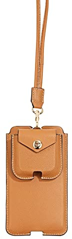 ESPRIT Smartphone-Bag mit Münztasche aus Leder