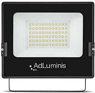 AdLuminis LED Strahler Außen Fluter 50W 4.510 Lumen IP66 6000K