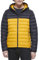 Tommy Hilfiger Herren Wasserabweisende Jacke mit Kapuze Daunenalternative Mantel, Gelb glänzend, XL