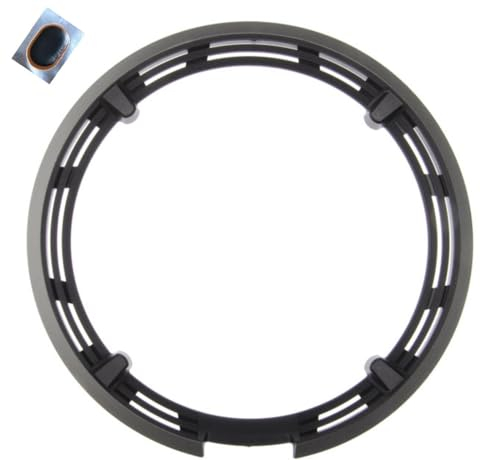 Shimano Kettenschutz Kettenschutzring für FC-M590 Kunststoff Grau/Schwarz 48 Zähne inkl. Schlauchflicken