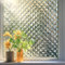 Qualsen Window Film Privacy,privacy film for glass windows,UV Resistant Window Film Self-adhesive Roll Material,Opaque Window Cover Sheet For Office Kitchen And Bathroom（60 * 200cm）
