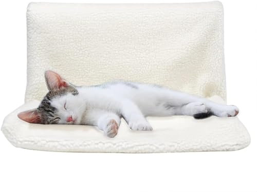 Kandall Strong Hanging Radiator Bed for Cats and Small Dogs - Warm Fleece Basket Cradle Hammock, Cozy Pet Lounger for Ultimate Comfort