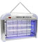 Zanzariera Elettrica 12W – Lampada Neon UV LED Anti Zanzare e Mosche con 2 Tubi Luminosi