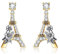 DAYLINLOVE Eiffelturm Ohrringe 925 Sterling Silber Paris Mode Hanged Ohrringe Memorial Frankreich Schmuck Jahrestag Valentinstag Geschenke für Damen Frauen Mutter Mädchen Eiffelturm Liebhaber