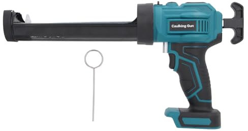 Electric Caulking Gun, 4 Speed Adjustable Cordless Caulk Gun, Prevents Leakage Ensures Cleanliness, Ideal for Workshop, Filling, Sealing, 10OZ 300ML Cordless Sealants Cartridges