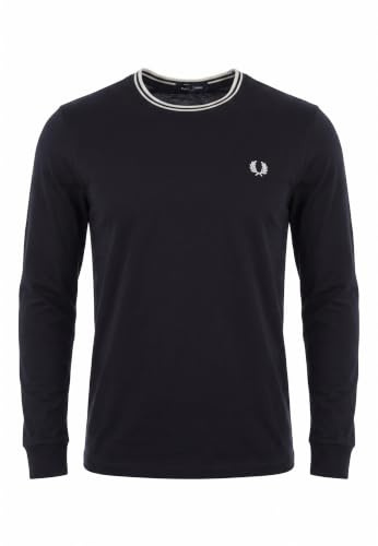 Fred Perry Long Sleeve Twin Tipped Tee Shirt, T-Shirt