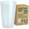 SPECIAL-DAY Bicchiere in plastica dura riutilizzabile da 30 cl / 60 cl rigido, confezione da 100,50,25 bicchieri in polipropilene duro - vetro colore smerigliato prodotto in Francia (30 cl, 50 unità)