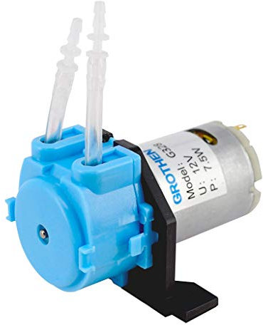 Haiki Pompa Peristaltica da 12 V Peristaltica A Lungo Servizio Dosaggio Liquido Dosaggio Forniture per Biologia Chimica Pratico Piccolo Gadget