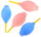 DEARMAMY 4pcs Rubber Air Blower for Eyelash Extensions Lens Cleaning Friendly Efficient Drying Tool for Individual Lash Glue Versatile Use for Cameras Watches Blue Pink