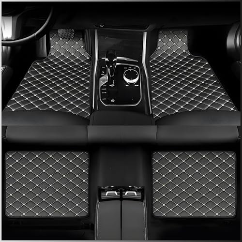 Tappetini Auto per Jeep Avenger 2022 2023 2024, Pelle Tappetini Su Misura Moquette Alta Qualità Protective All Weather - Accessori Auto Interno,A