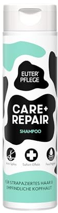 EUTERPFLEGE Care + Repair Shampoo, 250 ml, für empfindliche Kopfhaut